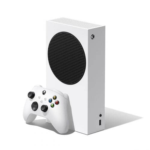 Xbox Series S - All Digital Gaming Console - 512GB SSD - Includes Xbox Wireless Controller - 120FPS - Robot White