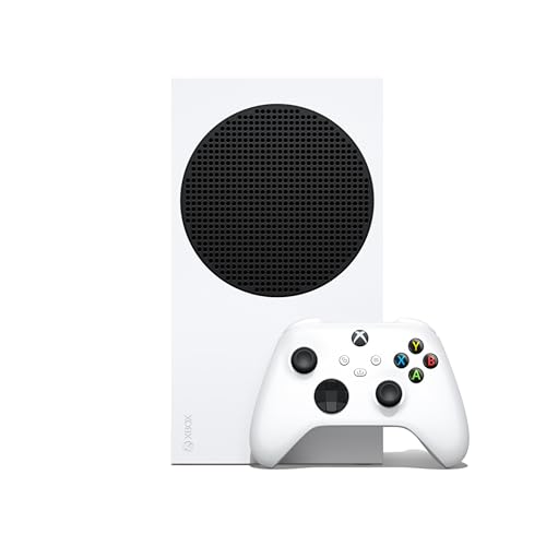 Xbox Series S - All Digital Gaming Console - 512GB SSD - Includes Xbox Wireless Controller - 120FPS - Robot White