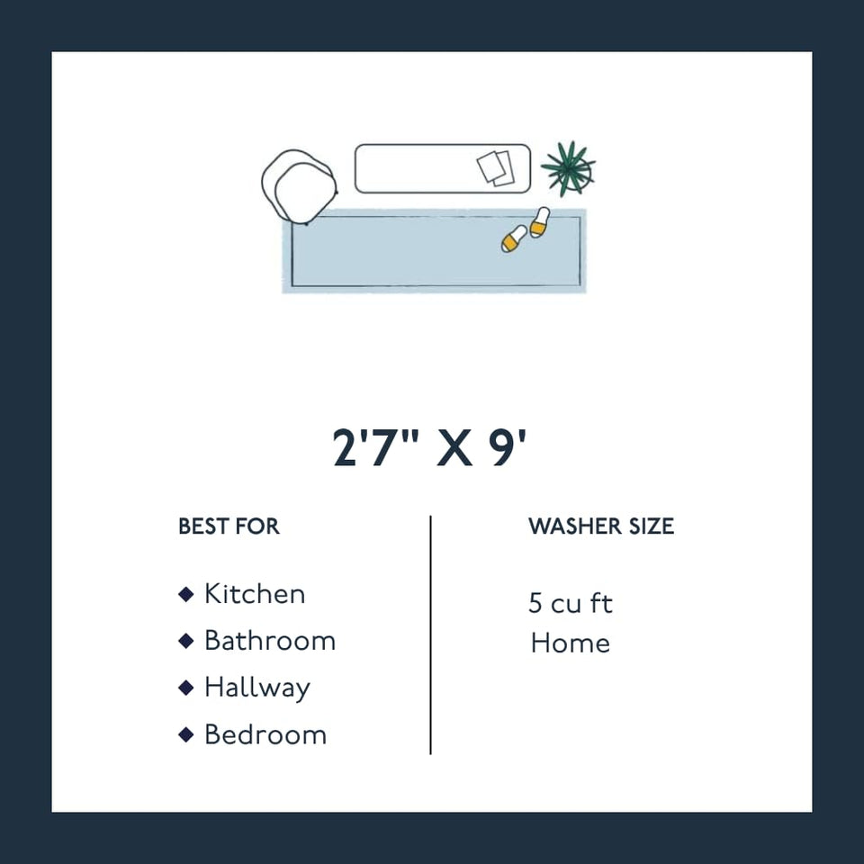 Revival Rugs Shell 5'3"x7'10" Washable Area Rug for Living Room Bedroom - 100% Recycled Oeko-TEX Certified, Medium Pile, Beige, Cream