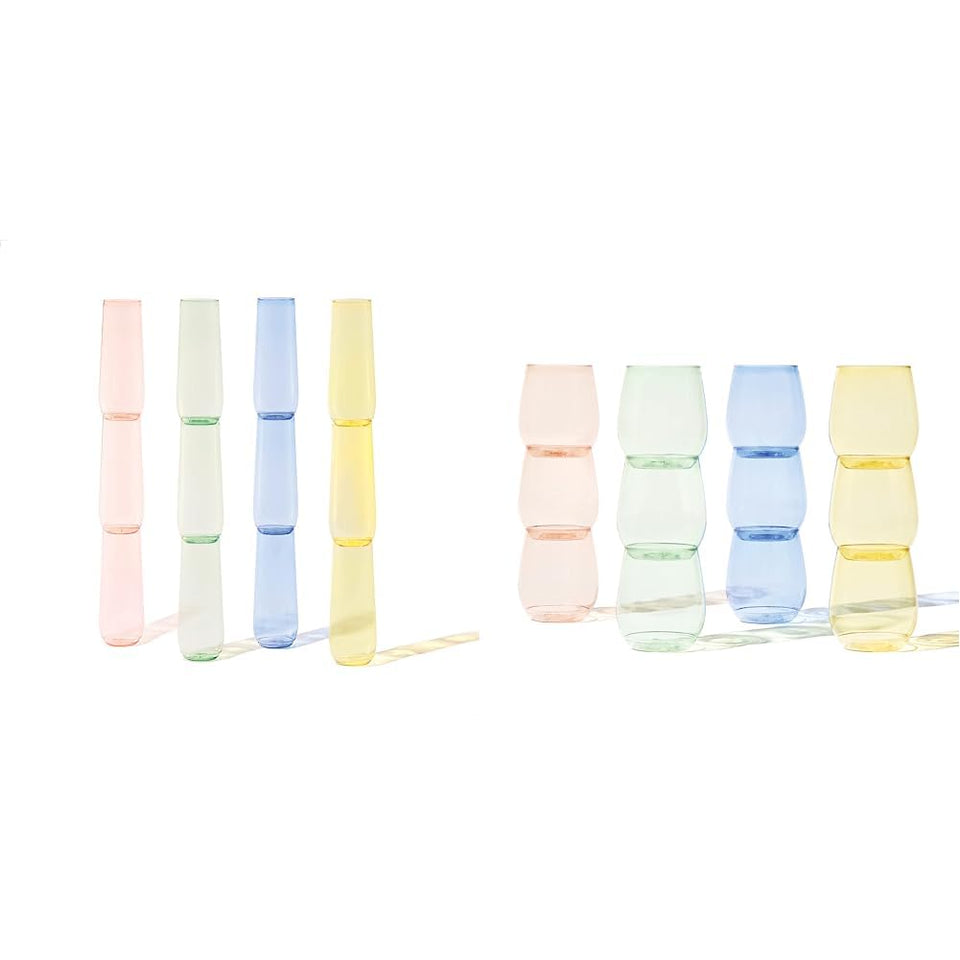 TOSSWARE POP 9oz Flute, Premium Quality, Recyclable, Unbreakable & Crystal Clear Plastic Champagne Glasses,Flute , 12 Count (Pack of 1)