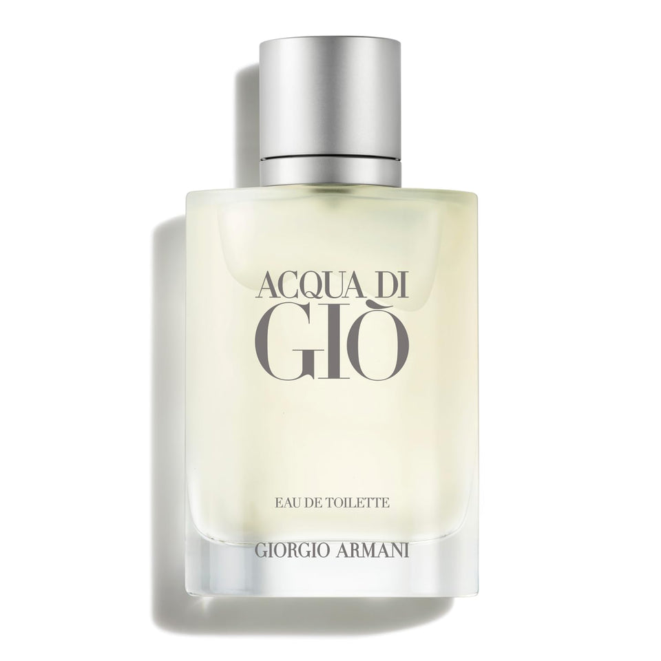 Armani beauty - Acqua di Gio - Eau de Toilette - Cologne for Men - Long Lasting Fragrance with Bergamot notes, Jasmine, White Musks, Patchouli & Cedarwood – 3.3 Fl Oz