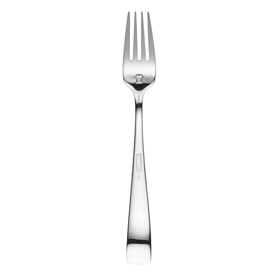Oneida Silverware Set For 12, Moda 65-Piece Fine Flatware Set with Serving Utensils, Service For 12, 18/10 Stainless Steel, Dishwasher Safe For home, Knives Spoons and Forks Set (Silver, 65 pieces)