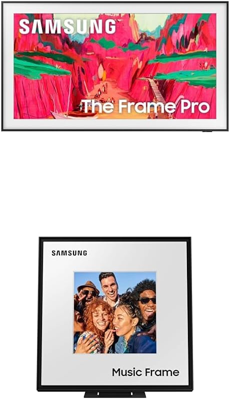 Samsung 55-Inch Class The Frame LS03F 4K QLED Smart TV (2025 Model) Slim Fit Wall Mount, Modern Frame Design, NQ4 AI Gen2 Processor, Art Mode, Artful Picture Quality, Samsung Vision AI, Alexa Built-in