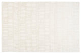 Revival Rugs Shell 5'3"x7'10" Washable Area Rug for Living Room Bedroom - 100% Recycled Oeko-TEX Certified, Medium Pile, Beige, Cream