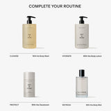 Salt & Stone Body Wash with Antioxidants for Deep Moisture | For Women & Men, Sulfate, Paraben, & Dye Free, Leaving Skin Soft and Hydrated | Bergamot & Hinoki 15.2 fl oz