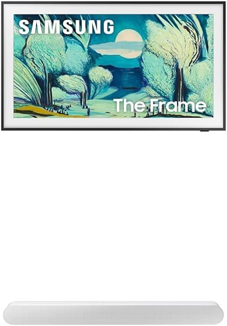 Samsung 55-Inch Class The Frame LS03F 4K QLED Smart TV (2025 Model) Slim Fit Wall Mount, Modern Frame Design, NQ4 AI Gen2 Processor, Art Mode, Artful Picture Quality, Samsung Vision AI, Alexa Built-in