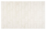 Revival Rugs Shell 5'3"x7'10" Washable Area Rug for Living Room Bedroom - 100% Recycled Oeko-TEX Certified, Medium Pile, Beige, Cream