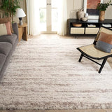 SAFAVIEH Area Rug 8x10 - Hudson Shag Collection - Large - Ivory & Beige, Non-Shedding & Easy Cleaning, Ultra Plush Thick Pile, Ideal for Living Room, Bedroom, Dining Space (SGH206B)