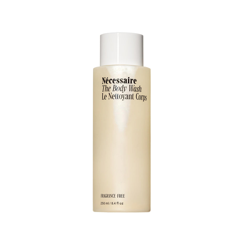 Nécessaire The Body Wash Eucalyptus — Multi-Oil Shower Gel Cleanser for Women + Men — Non-Comedogenic Body Wash with Niacinamide. 500ml/16.9 fl oz