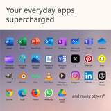 Microsoft Surface Laptop (2024), Windows 11 Copilot+ PC, 15" Touchscreen Display