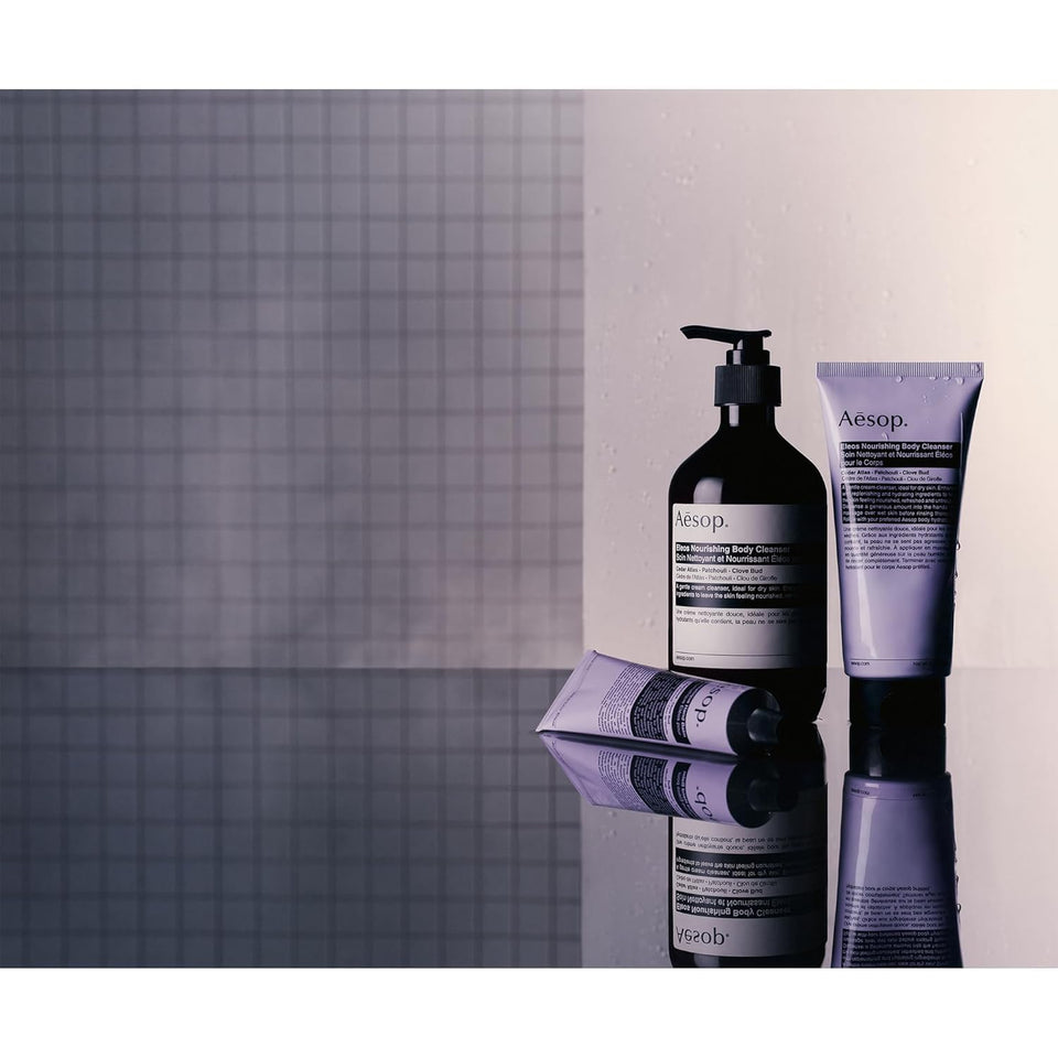 Aesop Geranium Leaf Body Cleanser | For All Skin Types To Cleanse Without Drying Out | Geranium Leaf, Mandarin Rind, Bergamot Rind | 16.9 oz / 500mL