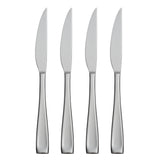 Oneida Silverware Set For 12, Moda 65-Piece Fine Flatware Set with Serving Utensils, Service For 12, 18/10 Stainless Steel, Dishwasher Safe For home, Knives Spoons and Forks Set (Silver, 65 pieces)