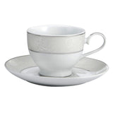 Mikasa Parchment 40-Piece Dinnerware Set, Service for 8, Durable Porcelain Plates, Bowls, and Mugs with Contemporary Design, Dishwasher Safe