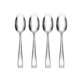 Oneida Silverware Set For 12, Moda 65-Piece Fine Flatware Set with Serving Utensils, Service For 12, 18/10 Stainless Steel, Dishwasher Safe For home, Knives Spoons and Forks Set (Silver, 65 pieces)