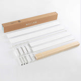 Mellow Naturalista Classic 12-Inch Solid Wood Platform Bed | Wooden Slats, No Box Spring Needed, Easy Assembly | Full, Espresso