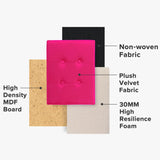 LINMAGCO Ottoman Storage Ottoman with Storage Small Foot Rest Stool Under Desk Stool Short Folding Footrest Linen Cloth Dark Gray 16X12X12IN