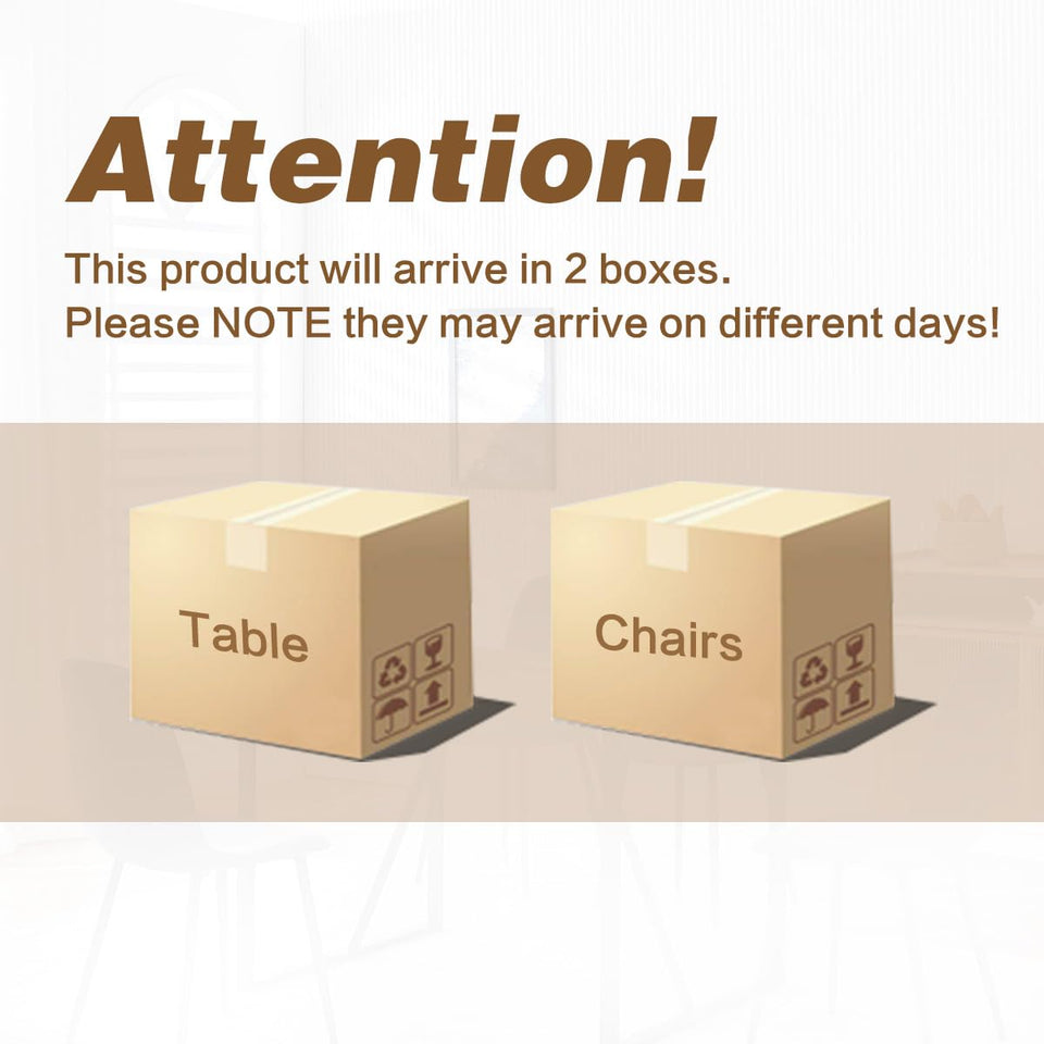 MUUOKY Dining Table Set for 4, Modern 55'' Wood Dinette Table Set for 4 with Fabric Dining Chairs,Table and Chairs Set of 4,Ideal for Kitchen Dining Room