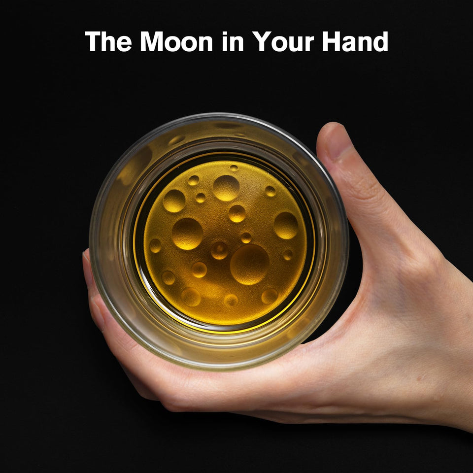 Triplorare Whiskey Glasses Set of 6, 11 OZ Old-Fashioned, Rum & Scotch Glasses