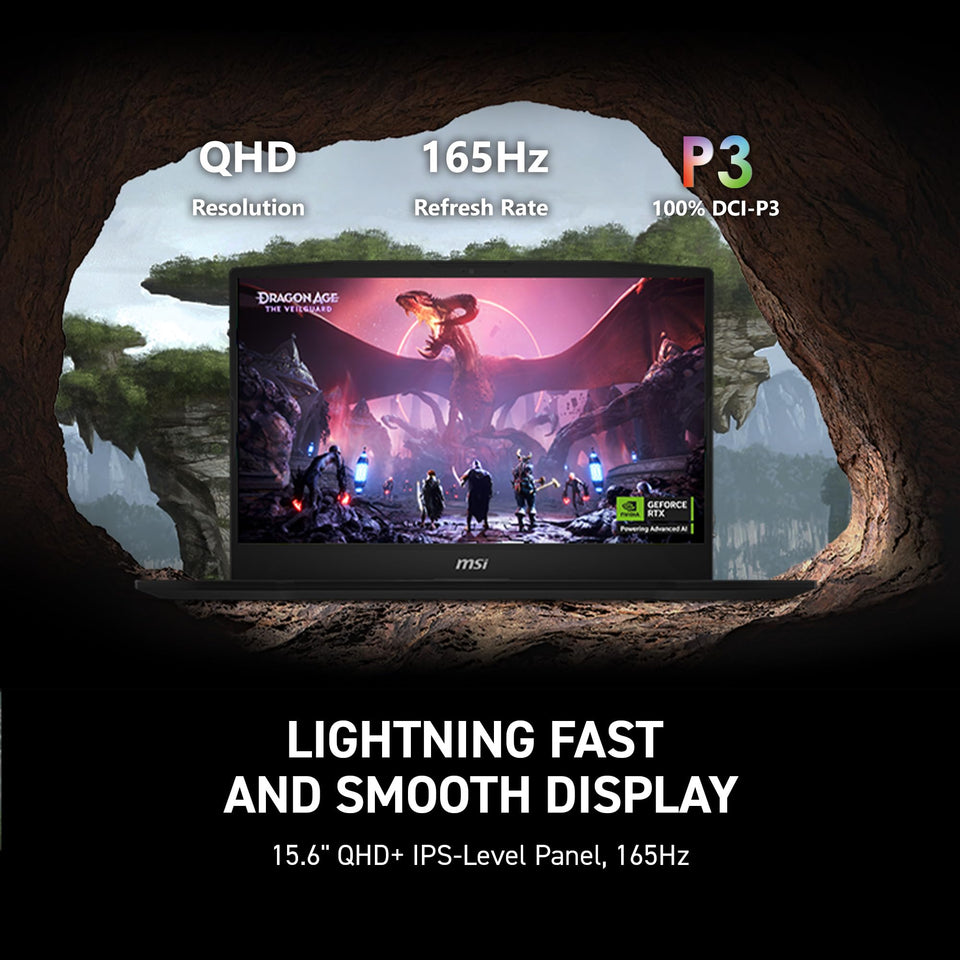 msi Katana 15 HX 15.6” 165Hz QHD+