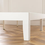 Mellow Naturalista Classic 12-Inch Solid Wood Platform Bed | Wooden Slats, No Box Spring Needed, Easy Assembly | Full, Espresso