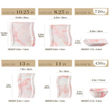 MALACASA Ivory White Dinnerware Sets, 30-Piece Porcelain Plates and Bowls Sets, Modern Dish Set for 6, Square Plates Dinnerware Set Kitchen Dishware Sets, Microwave and Dishwasher Safe, Series Flora