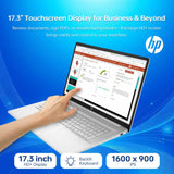 HP 17 Laptop, 17.3" HD+ Touchscreen Display
