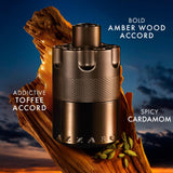 Azzaro The Most Wanted Eau de Parfum Intense - Woody & Seductive Mens Cologne - Fougère, Ambery & Spicy Fragrance for Date Night - Lasting Wear - Luxury Perfumes for Men - Full Size, 3.3 Fl. Oz