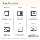 Microsoft Surface Laptop (2024), Windows 11 Copilot+ PC, 15" Touchscreen Display