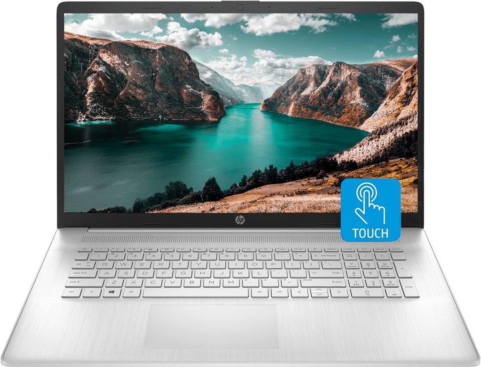 HP 17 Laptop, 17.3" HD+ Touchscreen Display