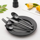 KINGSTONE Silverware Set, 60-Piece Forged Flatware Set Cutlery Set Premium Stainless Steel, Service for 12, for Kitchen, Home, Wedding, Party, Mirror Polished and Dishwasher Safe