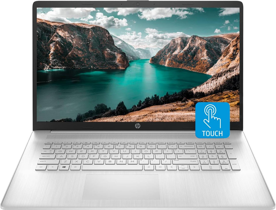 HP 17 Laptop, 17.3" HD+ Touchscreen Display