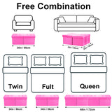 AmasSmile Footrest Ottoman Bench with Storage,34Inch Black Leather Footstool, Coffee Table, Padded Seat, Storage Chest,Blanket Store with Flipping Lid for Livingroom and Bedroom