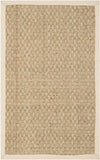 SAFAVIEH Area Rug 8x10 - Natural Fiber Collection - Large - Natural & Beige, Seagrass, Basketweave Pattern (NF114A)