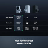 Xbox Series S - All Digital Gaming Console - 512GB SSD - Includes Xbox Wireless Controller - 120FPS - Robot White