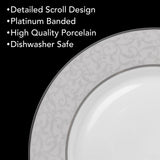 Mikasa Parchment 40-Piece Dinnerware Set, Service for 8, Durable Porcelain Plates, Bowls, and Mugs with Contemporary Design, Dishwasher Safe