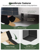 OHOHOLIVE King Size Bed Frame with 56" Headboard - 1000LBS Capacity Support, Velvet Upholstered Wingback Platform Bed Frame, Noise Free, Sturdy Wooden Slat Support