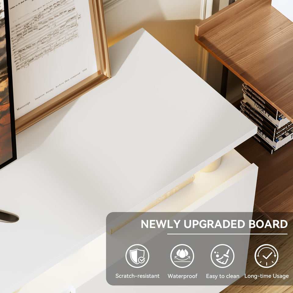 OneBlis 70" TV Stand for Living Room, Modern Entertainment Center & Media Console, Fits TVs up to 80", Storage Cabinet with Shelves, 36" Electric Fireplace with LED Flame (All Black)