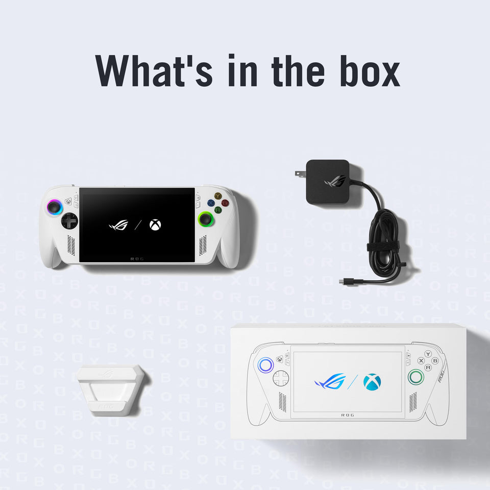 ASUS ROG Xbox Ally – 7” 1080p 120Hz Touchscreen Gaming Handheld, 3-month Xbox Game Pass Premium included, AMD Ryzen Z2 A, 16GB RAM, 512GB SSD, White