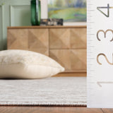 SAFAVIEH Area Rug 9x12 - Reflection Collection - Large - Cream & Ivory, Non-Shedding & Easy Cleaning, Ideal for Living Room, Bedroom, Dining Space (RFT665D)