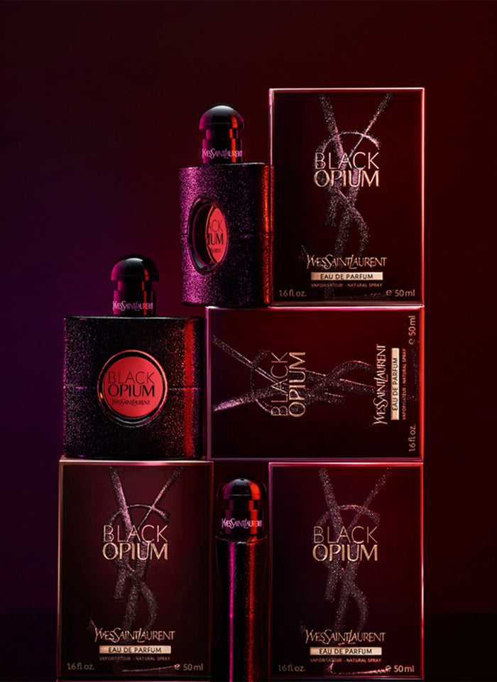 Yves Saint Laurent Eau De Parfum Spray for Women, Black Opium, 3 Ounce