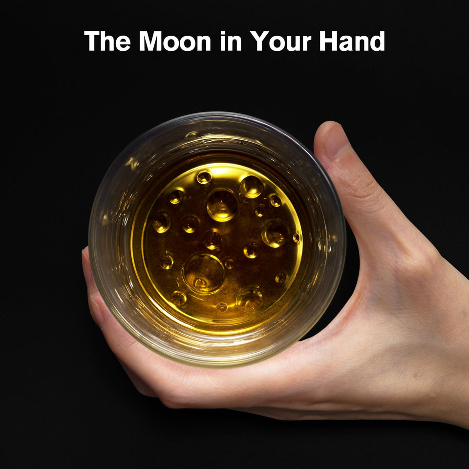 Triplorare Whiskey Glasses Set of 6, 11 OZ Old-Fashioned, Rum & Scotch Glasses