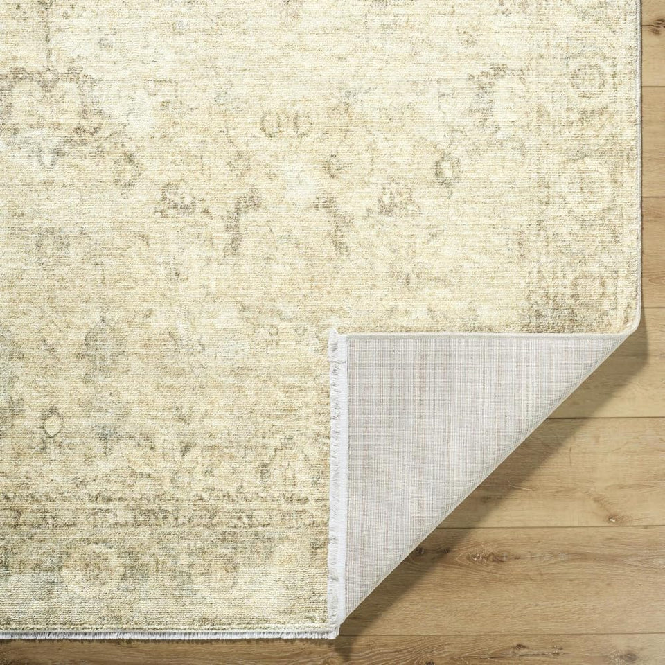 Livabliss x Galey Alix Fetscher V Vintage Damask Area Rug, 7'10" x 10' (8' x 10'), Dusy Sage