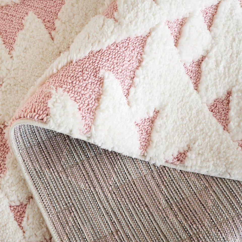 SAFAVIEH Area Rug 8x10 - Moroccan Tassel Shag Collection - Large - Ivory & Brown, Boho Design, Non-Shedding & Easy Cleaning, Plush Pile, Ideal for Living Room, Bedroom, Dining Space (MTS688A)