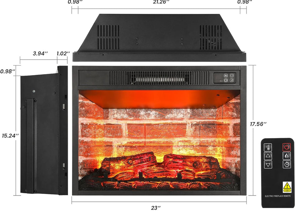 LGHM 72" Electric Fireplace with Mantel, Fireplace TV Stand for TVs Up to 80 Inch, Modern Entertainment Center with Storage, Realistic Stacked Stone Surround with Remote Control for Living Room