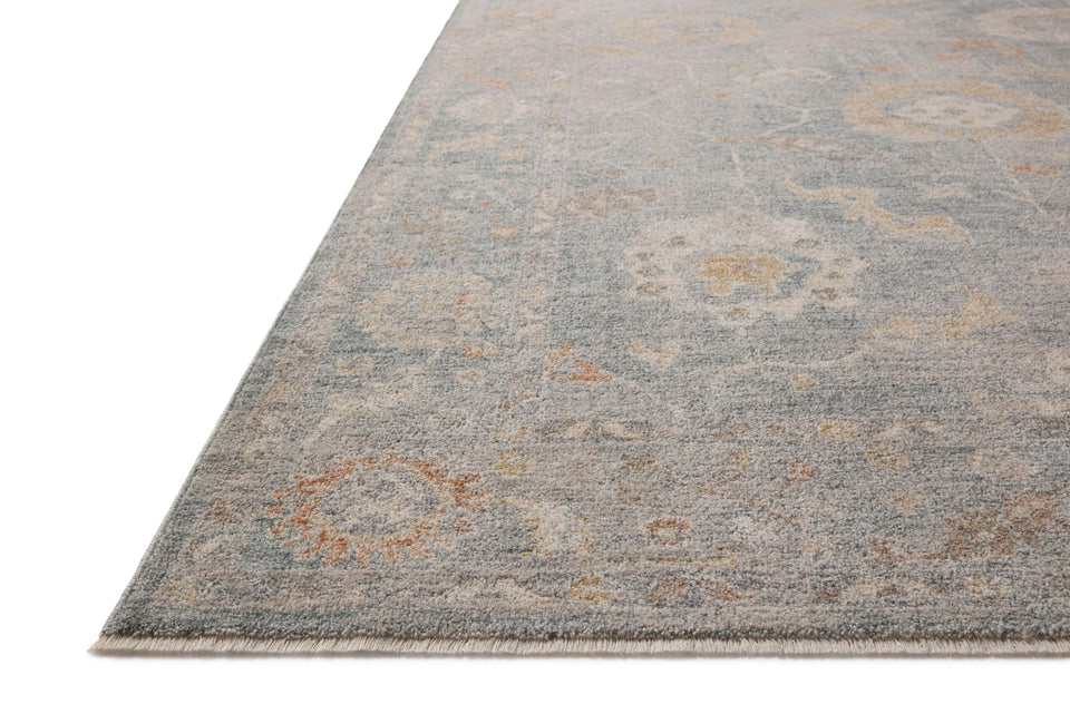 Loloi Chris Loves Julia Louisa Collection LOI-03 Taupe/Ivory 7'-10" x 10', .38" Pile Height, Area Rug