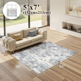 Area Rugs for Living Room: 12x15 Abstract Washable Rug Modern Neutral Large Soft Stain Resistant Non-Slip Backing Machine Table for Bedroom Dining Room Indoor Home Office Carpet - Gold Brown