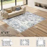 Area Rugs for Living Room: 12x15 Abstract Washable Rug Modern Neutral Large Soft Stain Resistant Non-Slip Backing Machine Table for Bedroom Dining Room Indoor Home Office Carpet - Gold Brown