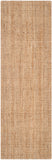 SAFAVIEH Area Rug 9x12 - Natural Fiber Collection - Large - Natural Brown, Handmade Jute, Farmhouse Style, Chunky Textured Thick Pile (NF747A)