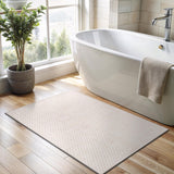 CAMILSON Easy Jute Rug 10x14, Indoor Outdoor Natural Color Fiber Area Rugs for Living Room Patio and Kitchen Rug Herringbone Woven Design Easy-Cleaning Washable Outside Carpet Alfombras 10 x 14