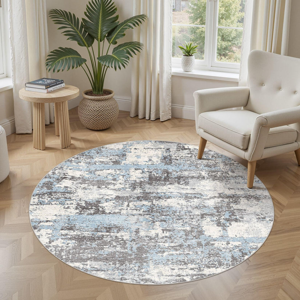 Area Rugs for Living Room: 12x15 Abstract Washable Rug Modern Neutral Large Soft Stain Resistant Non-Slip Backing Machine Table for Bedroom Dining Room Indoor Home Office Carpet - Gold Brown